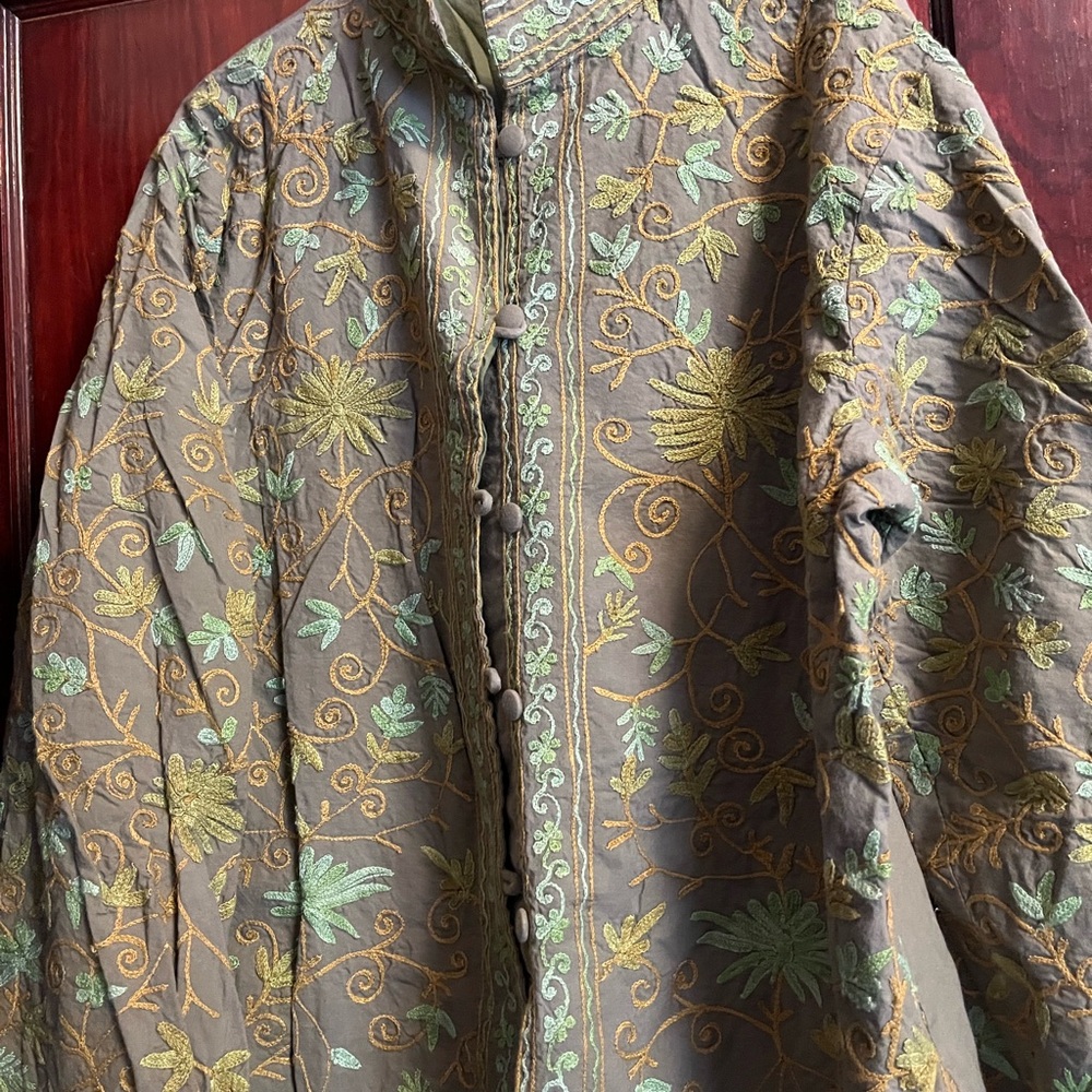 Embroidered Floral Jacket